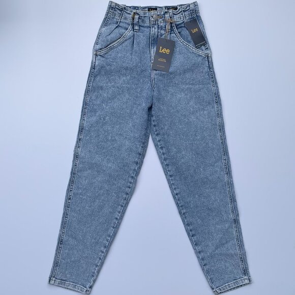 Lee Jeans Modern Vintage High Rise Tapered Jeans | Size 26 | Blue Jeans - Picture 2 of 6